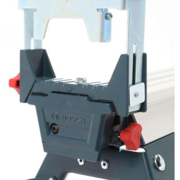 Folding Miter Saw Stand Bosch 32 1 2 in. Adjustable Leg Portable Rollable Tool #3 image