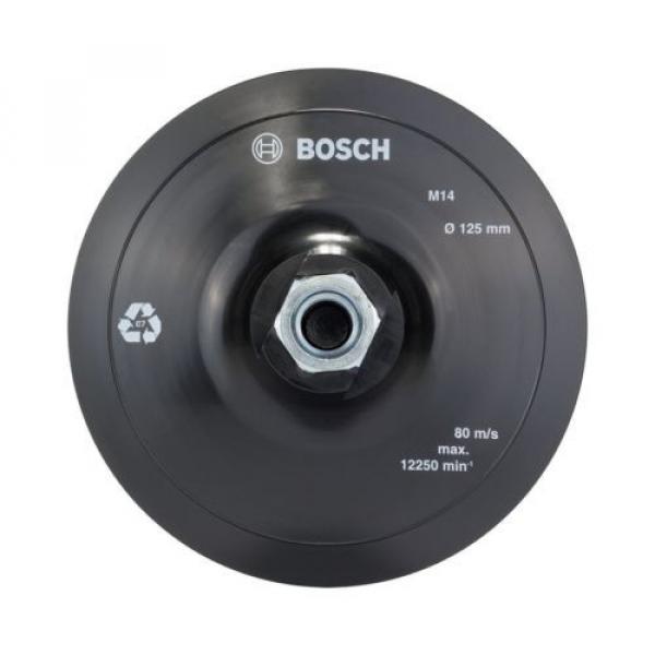 Bosch 2608601077 125 mm 12500 RPM Velcro Type Fastening Plate #2 image