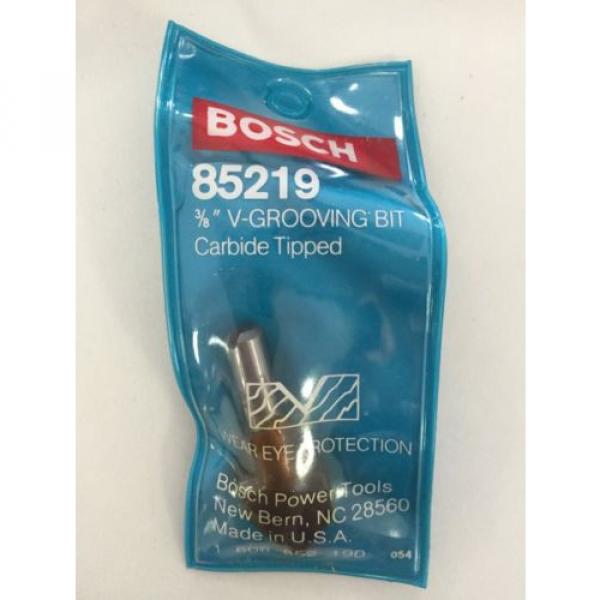Bosch 85219 Router Bit 3/8&#034; V-GROOVING BIT #1 image
