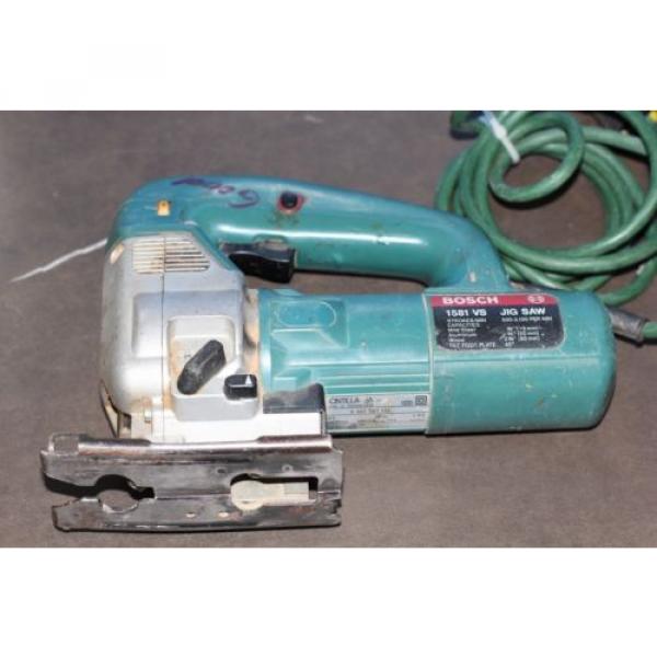 BOSCH 1581 VS 4.8 AMP VARIABLE SPEED JIG SAW #1 image