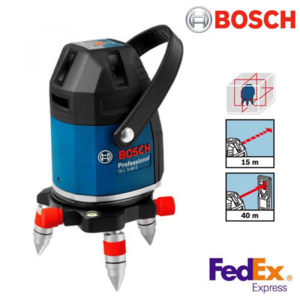 Bosch GLL 5-40 E Professional 5 Line Electronic Multi-Line Laser - FedEx #1 image
