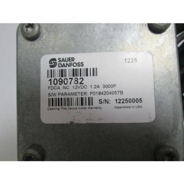 Sauer Danfoss 1090782 Hydraulic Fan Control Valve &amp; Solenoid S/W Parameter 12VDC #5 image