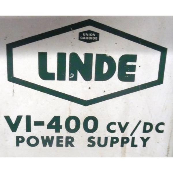 UNION CARBIDE LINDE VI-400 CV/Dc POWER SUPPLY, LINCOLN LN-7 WIRE FEEDER #2 image