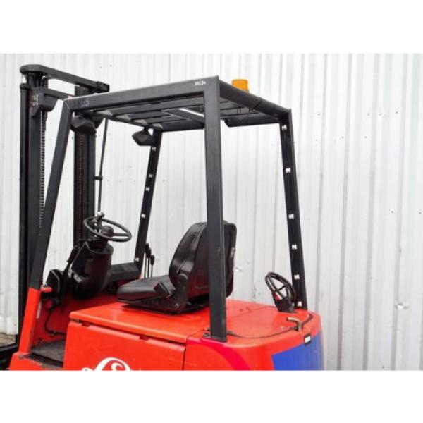 LINDE E16P. 3800mm LIFT. USED ELECTRIC FORKLIFT TRUCK. (3885) #4 image