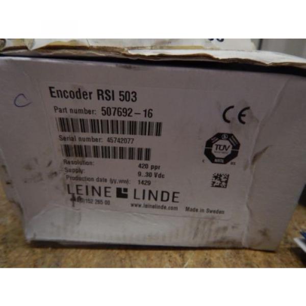 NEW Leine Linde 507692-16 Encoder RSI 503 Standard 9-30 VDC HTL 420 Resolution #3 image