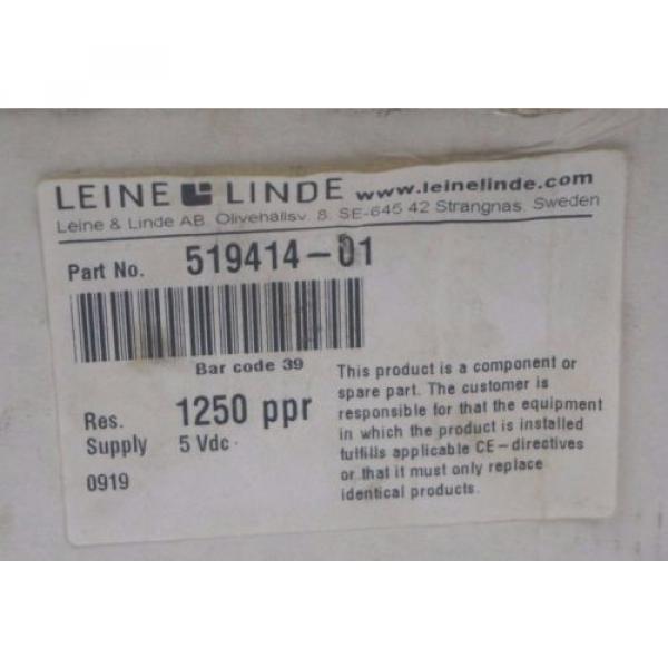 NEW LEINE &amp; LINDE RSI-593 ENCODER 519414-01 , 1250 PPR TTL #2 image