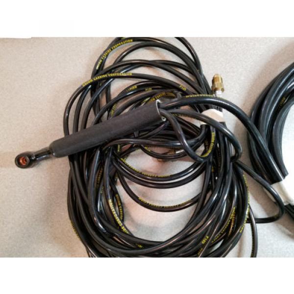 LINDE HELIARC Tig Welding Torch Water Cooled 25 ft. Hose HW-18 #8 image