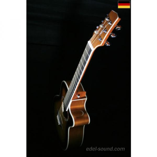 40` Westerngitarre Nika sunburst, breiter Hals, Decke Fichte Korp. Linde, Cut EQ #4 image