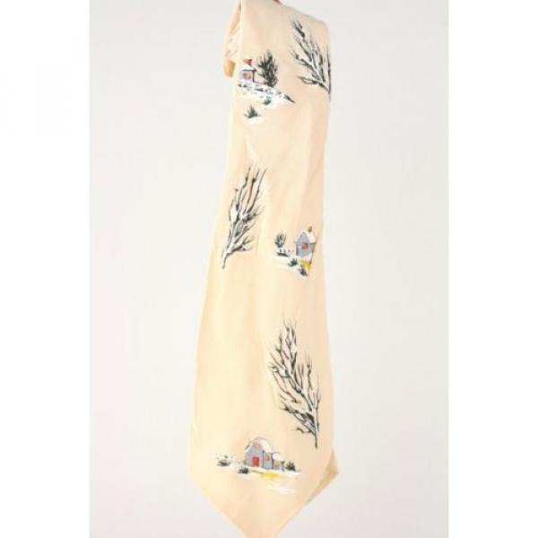 Vintage 40s/50s California Linde Hand Painted Necktie TIE USA #1 image