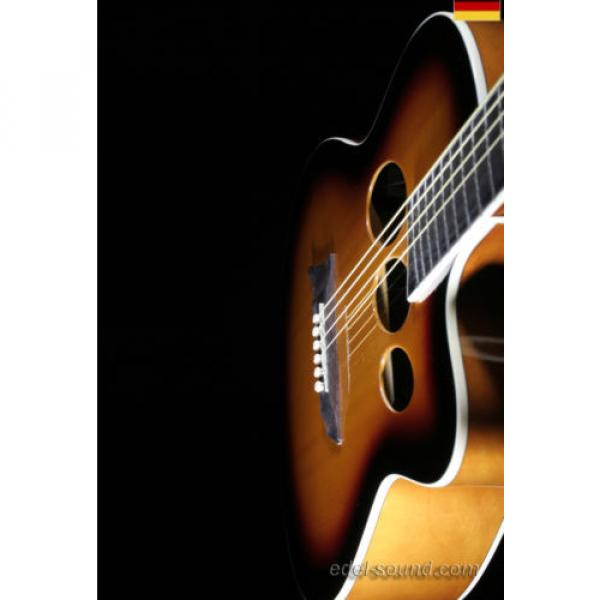 40` Westerngitarre Jane sunburst, breiter Hals, Decke Fichte Korp. Linde Cut EQ, #5 image