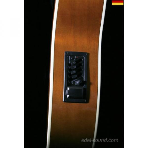 40` Westerngitarre Jane sunburst, breiter Hals, Decke Fichte Korp. Linde Cut EQ, #6 image