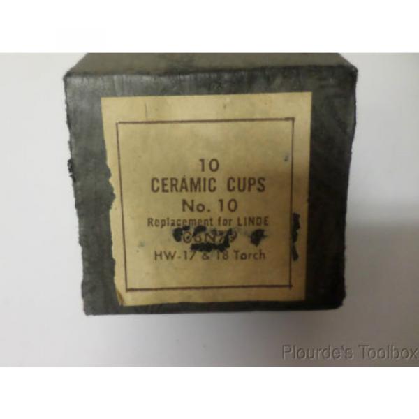 Box of (10) New Linde No. 10 Carbide Ceramic Torch Tips, HW-17 &amp; 18, C8N79 #2 image