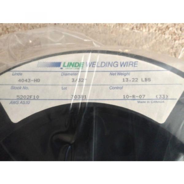 ER4043-HQ Aluminum mig welding wire 3/32, 13.22 LBS LINDE 12 inch spool #2 image