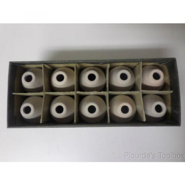 Box of (10) New Linde No. 4 Carbide Ceramic Torch Tips, HW-17 &amp; 18, 54N35 #5 image