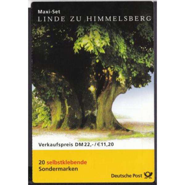 BRD 2001 postfrisch Markenheft MiNr. 45  Linde zu Himmelsberg #1 image