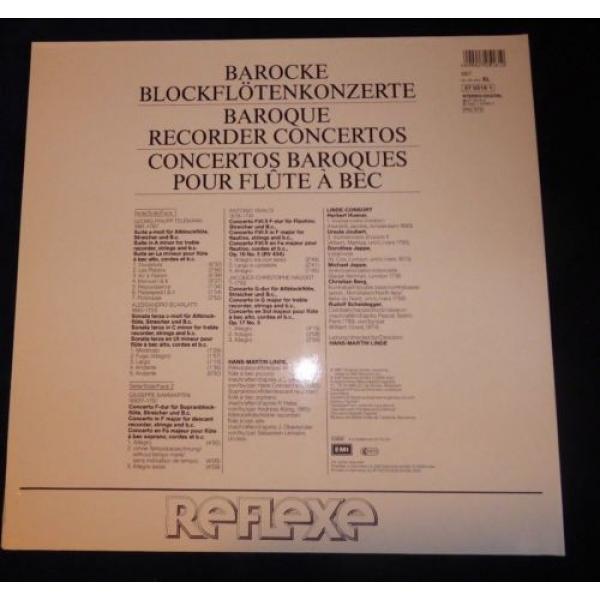 BAROQUE RECORDER CONCERTOS LINDE DMM DIGITAL STEREO HMV  MINT #2 image