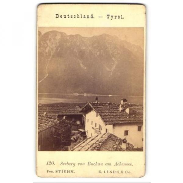Fotografie E. Linde &amp; Co, unbekannter Ort, Ansicht Buchau am Achensee, Motiv mi #1 image