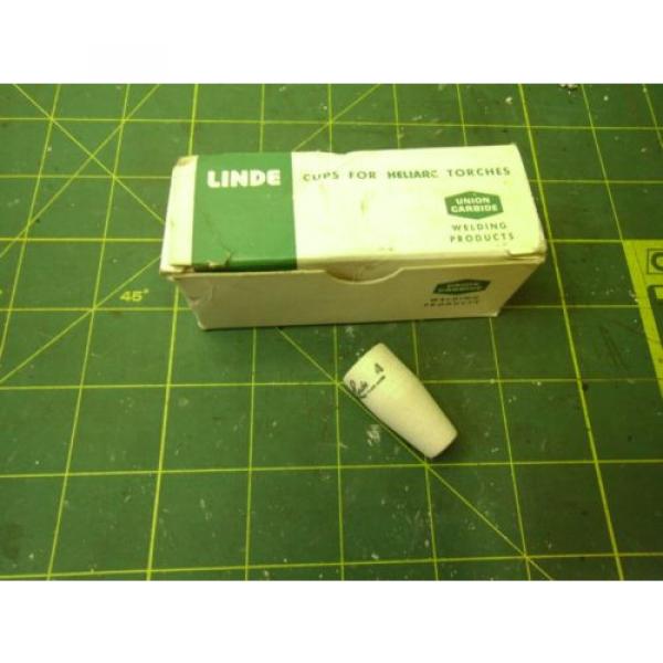LINDE 84Z36 UNION CARBIDE H29 CUPS FOR HELIARC TIG TORCHES SIZE 4 (QTY 10) 55338 #3 image