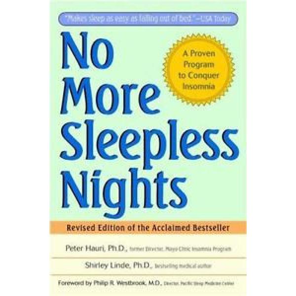No More Sleepless Nights, Linde, Shirley, Hauri, Peter, 0471149047, Book, Good #1 image