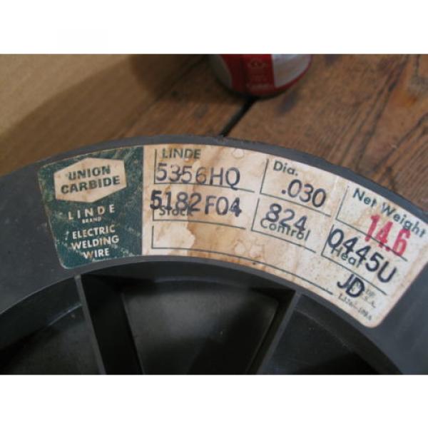 14.6/lbs 5356HQ Aluminum Welding Wire 0.030&#034; on a 12&#034; Spool ( LINDE  ) #3 image