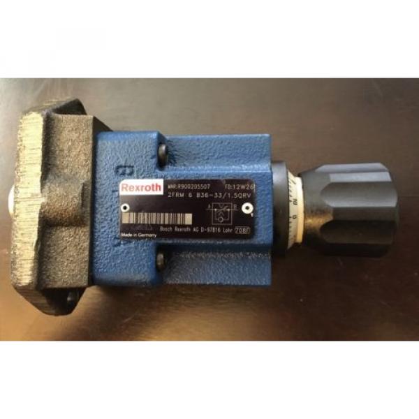 Rexroth 2-way flow control valve, R900205507, 2FRM 6 B36-33/15QRV #2 image