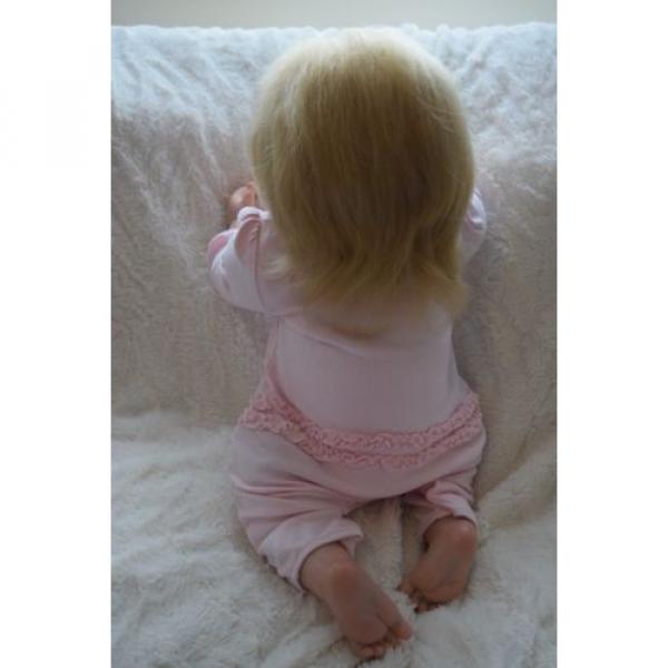Reborn baby girl doll Lisa by Linde Scherer 22&#034; #5 image