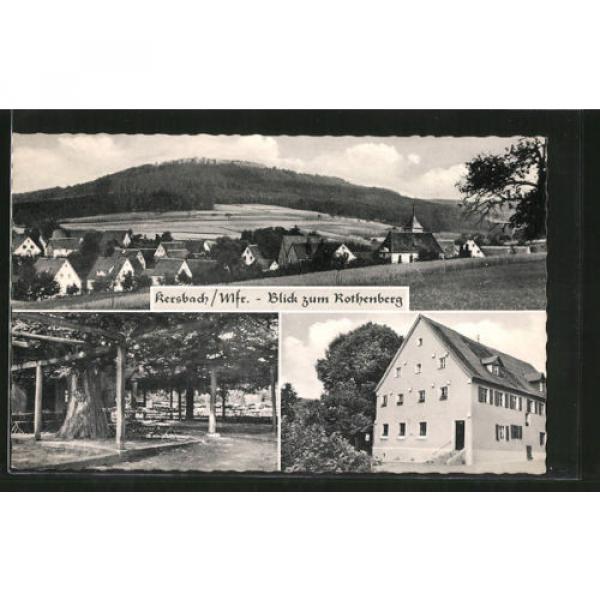 alte AK Kersbach, Gasthaus zur Linde, Blick zum Rothenberg #1 image