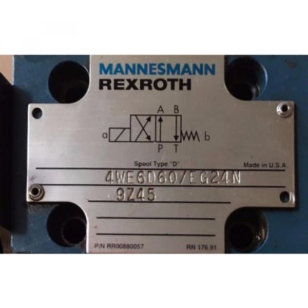Mannesmann Rexroth Valve 4WE6D60/EG24N9Z45 #3 image