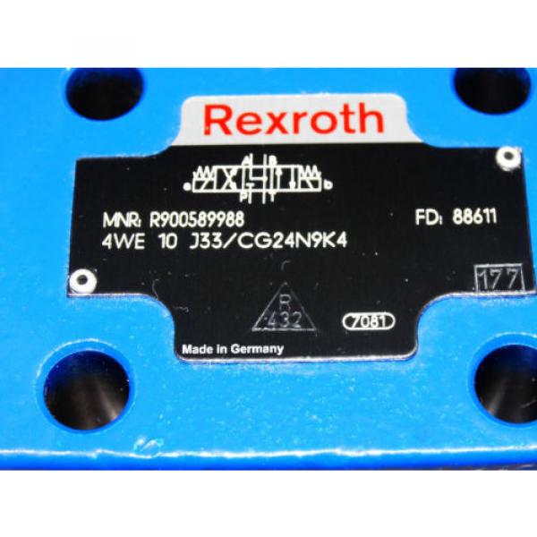 Rexroth  R900589988 / 4WE 10 J33/CG24N9K4   valve ventil    Invoice #2 image