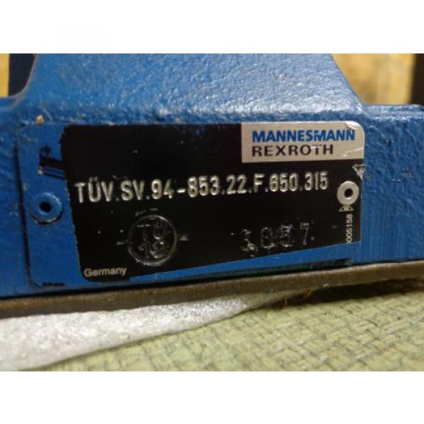 Mannesmann Rexroth DB 30-2-52/315B R08 DB30 Hydraulic Valve #6 image