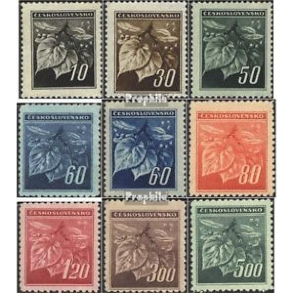 Czechoslovakia 424-432 (complete issue) unmounted mint / never hinged 1945 Linde #1 image