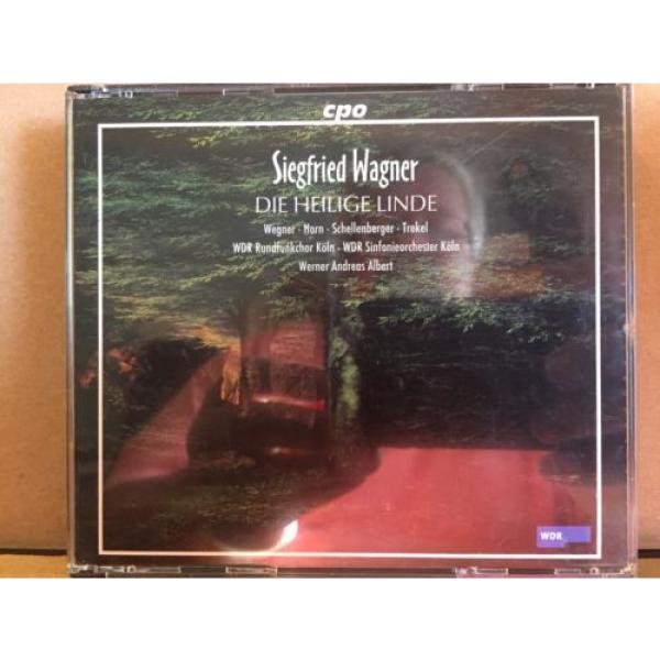 Siegfried Wagner, Die Heilige Linde 3 CD Fat Box Set, Koln, Albert #1 image