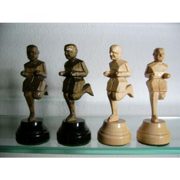Schachfiguren,Eifel,um 1920-1940,Linde,Original Schatulle,Sammler,Spieler,Schach #6 image