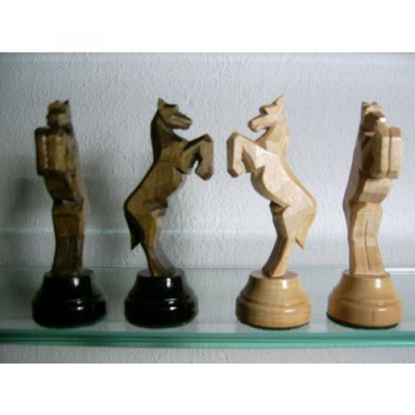 Schachfiguren,Eifel,um 1920-1940,Linde,Original Schatulle,Sammler,Spieler,Schach #7 image
