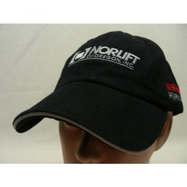 NORLIFT OF OREGON - NISSAN FORKLIFT - LINDE - ADJUSTABLE BALL CAP HAT! #2 image