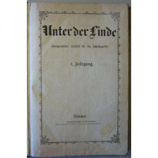 Zeitschrift “UNTER DER LINDE” LESESTOFF FÜR DIE SCHULJUGEND, 3 Jahrg. 1868-1871 #1 image