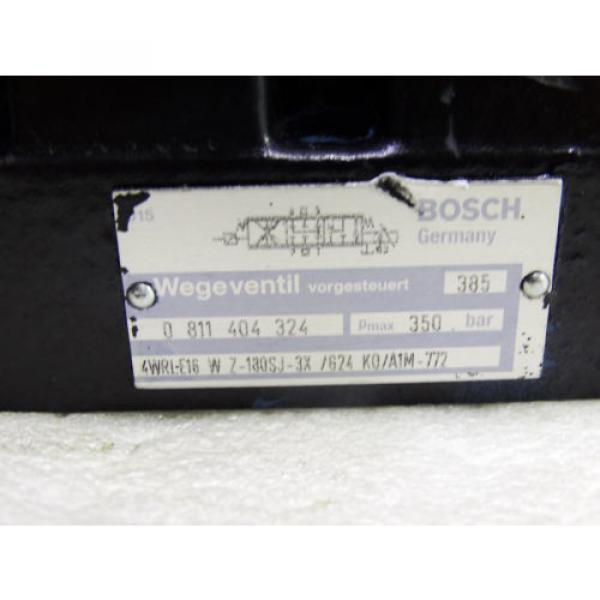 Bosch Rexroth     0811404607 + 0811404324   /  Proportional valve ventil #2 image
