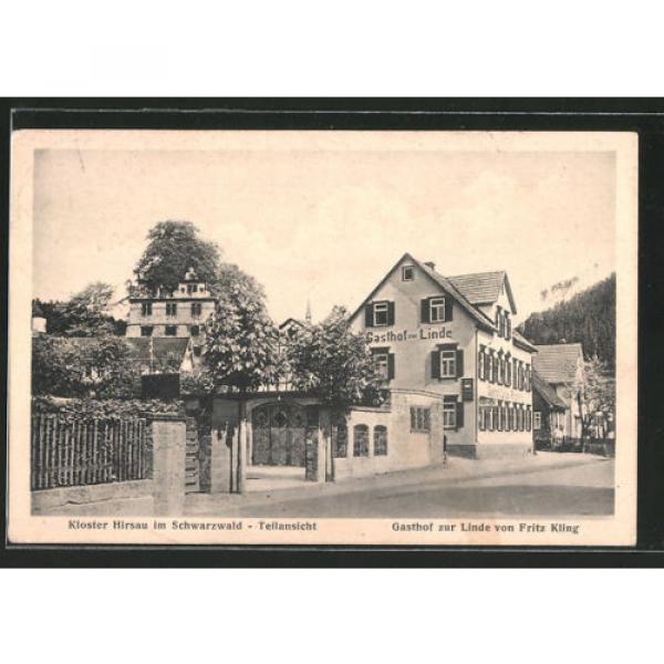 alte AK Hirsau, Kloster-Teilansicht, Gasthaus zur Linde #1 image