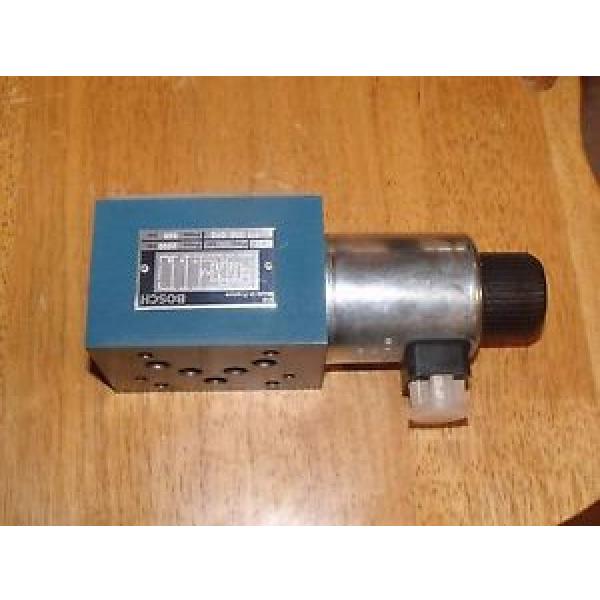 Bosch Rexroth 0 811 020 040 3500PSI Hydraulic Solinoid Spool Valve 24VDC Coil #1 image
