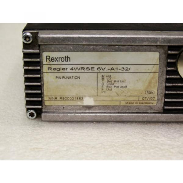 Rexroth Bosch valve ventil 4WRSE 6 E1-20-31/G24K0/A1V / R900960294    Invoice #5 image