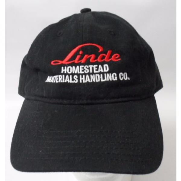 LINDE Homestead Materials Handling Embroidered Baseball Cap Strapback Hat Black #1 image