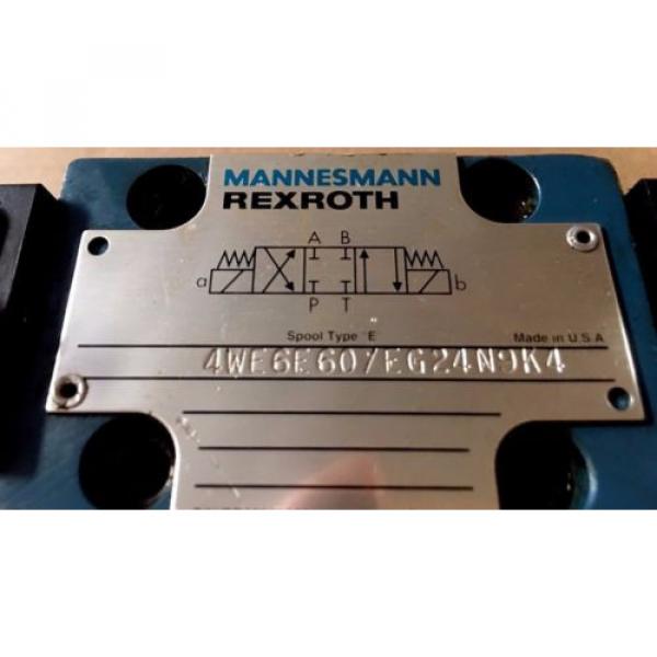 Mannesmann Rexroth Valve 4WE6E60/EG24N9K4 #3 image