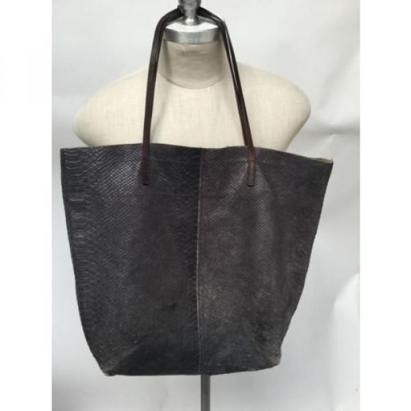 Leather Tote Bag by Linde Gallery St Barth Made In France Shoulder #1 image