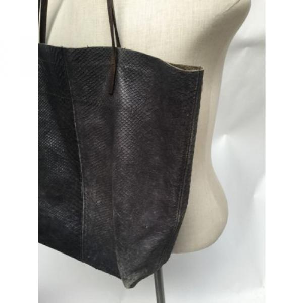 Leather Tote Bag by Linde Gallery St Barth Made In France Shoulder #4 image