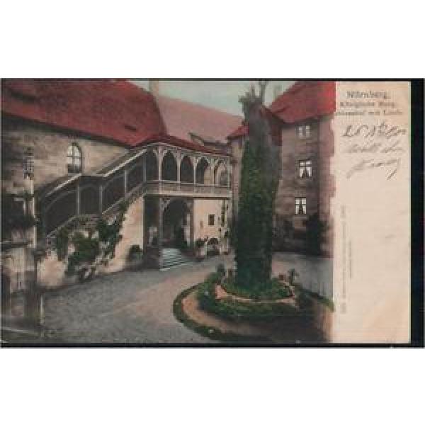 117.057  Nürnberg, Königliche Burg, Schlosshof mit Linde, gl1902 #1 image