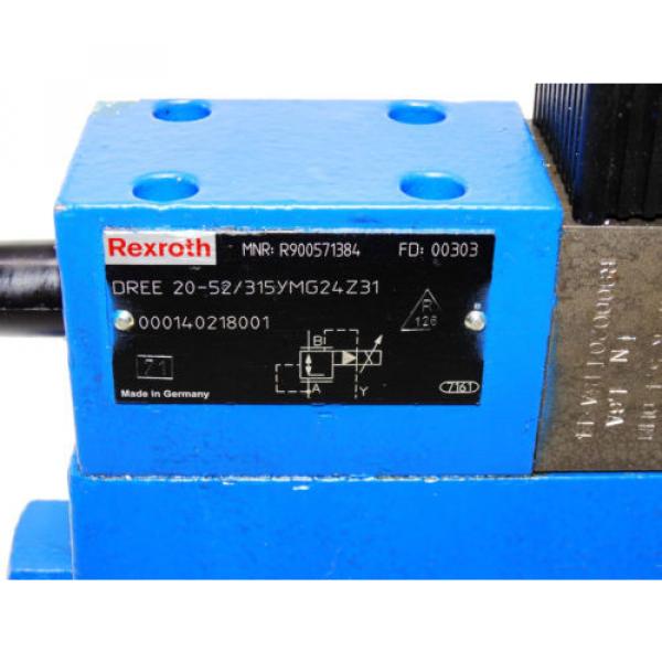 Rexroth Bosch valve ventil  DREE 20-52/315YMG24Z31 / R900571384  /   Invoice #2 image