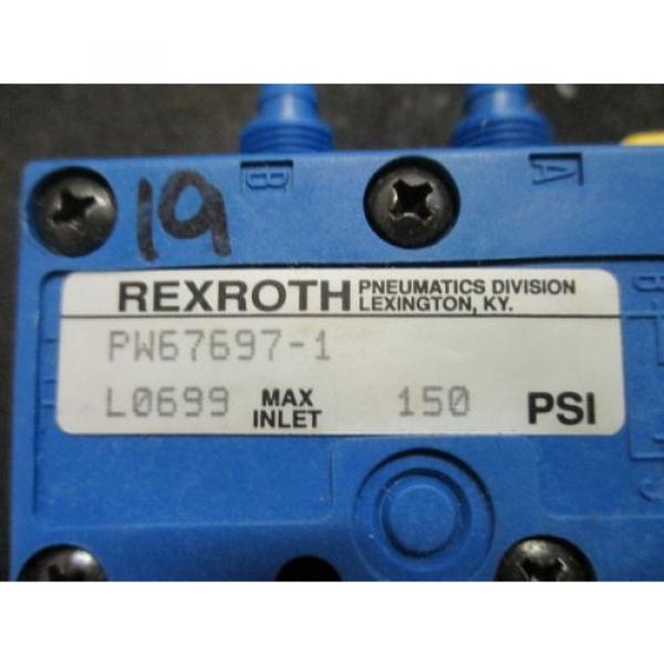 origin Bosch Rexroth Pneumatic Valve - PW67697-1 #4 image