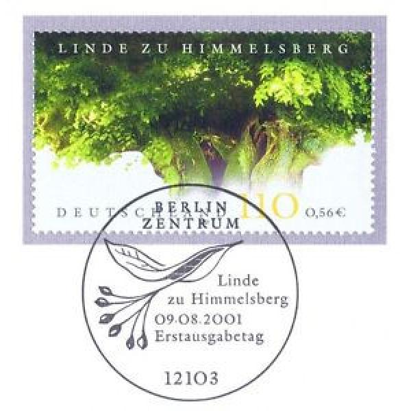 BRD 2001: Himmelsberg-Linde Nr 2208 mit dem Berliner Ersttags-Sonderstempel! 1A! #1 image