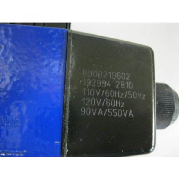 R900708880 Bosch Rexroth Hydraulic Directional Control Valve 4WE10J40/CW110N9DAL #3 image
