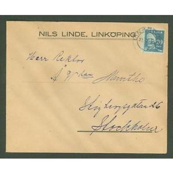 J Cover G89 Sweden 1920 Nils Linde Linkoping #1 image